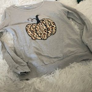 NWOT pumpkin autumn long sleeve shirt